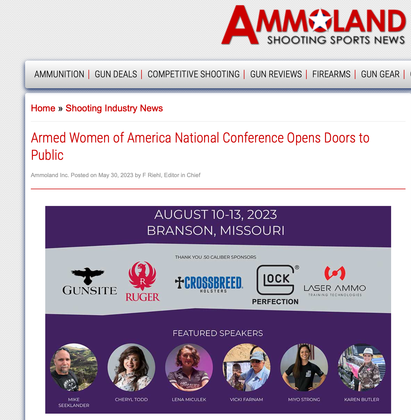 Media | Armed Women of America